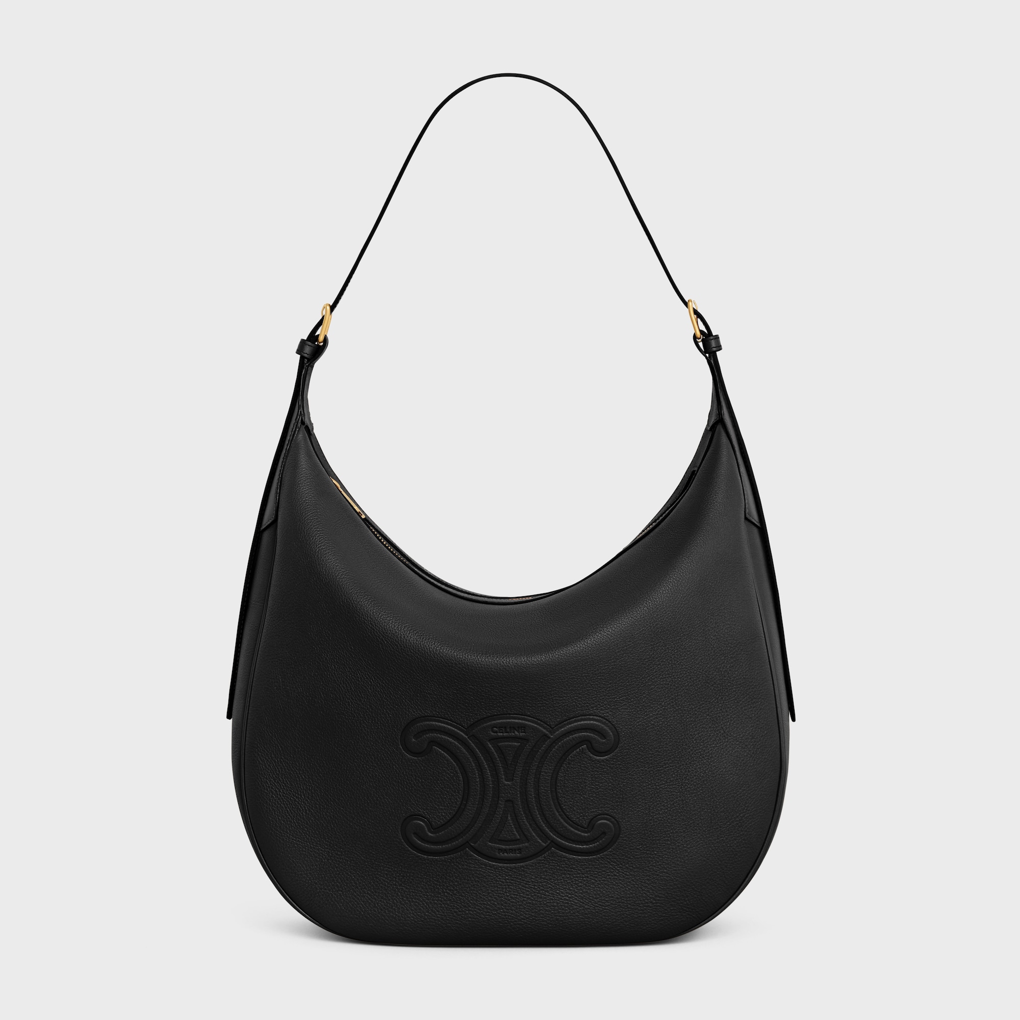 Replicate LARGE HELOÏSE CUIR TRIOMPHE BAG IN SUPPLE GRAINED CALFSKIN(1:1 replica)