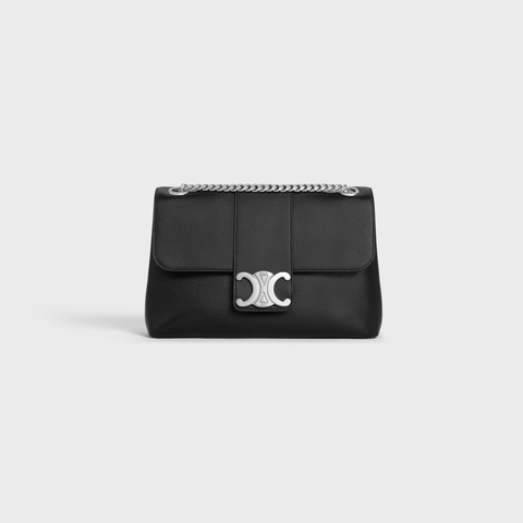 Replicate MEDIUM CELINE VICTOIRE BAG IN SUPPLE CALFSKIN BLACK(1:1 replica)