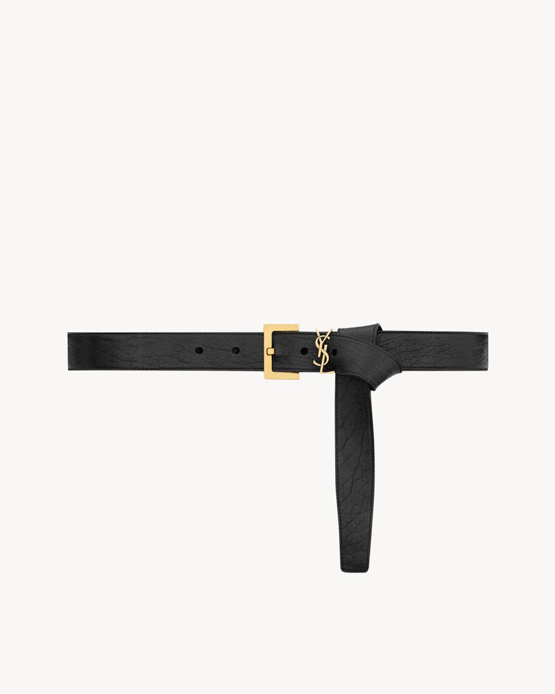 Replicate cassandre belt in grained lambskin(1:1 replica)