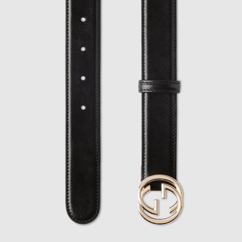 Replicate Belt with Interlocking G buckle(1:1 replica)
