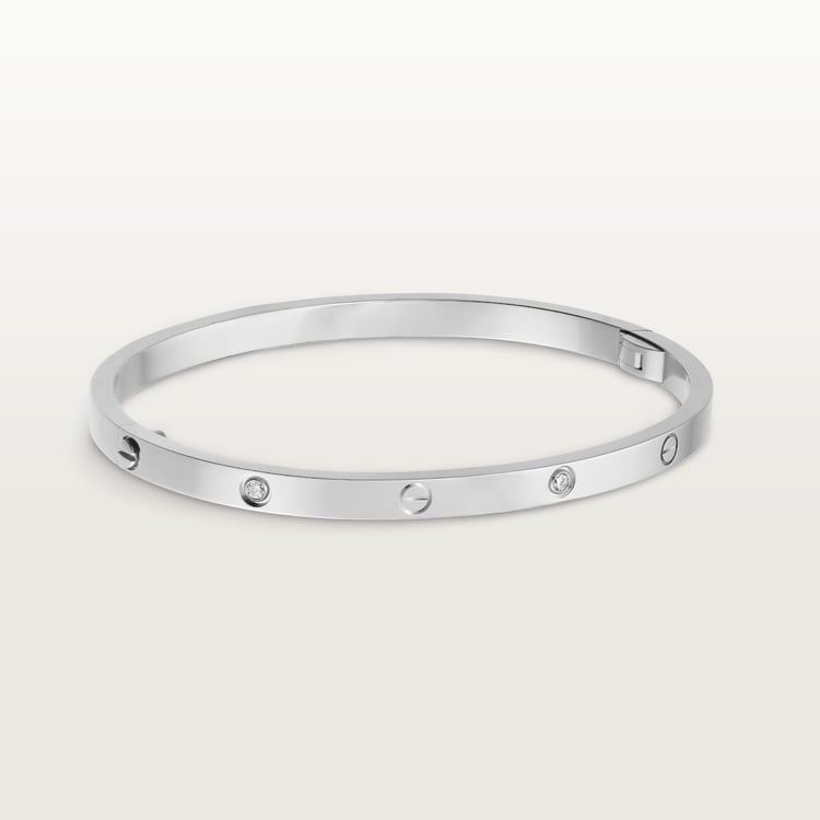 Replicate LOVE bracelet, small model, 6 diamonds(1:1 replica)