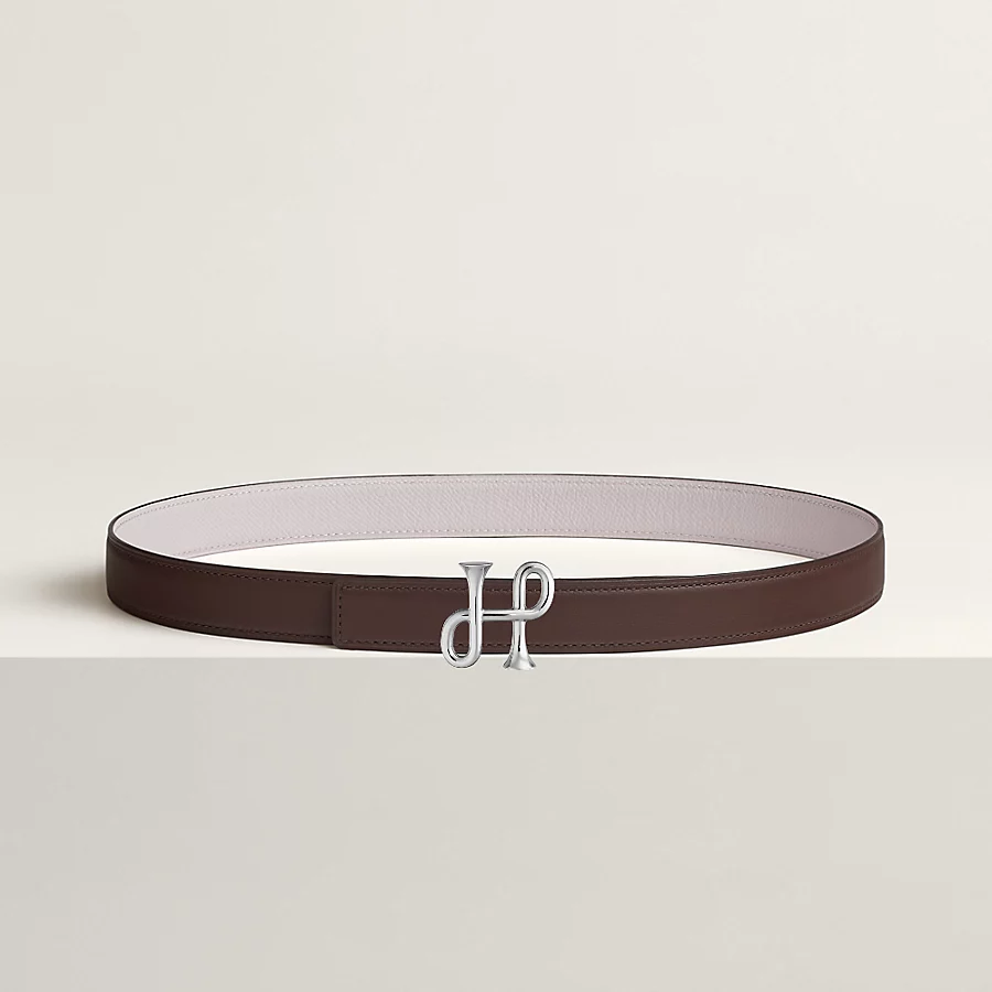 Replicate Cor Baroque belt buckle   Reversible leather strap 24 mm(1:1 replica)