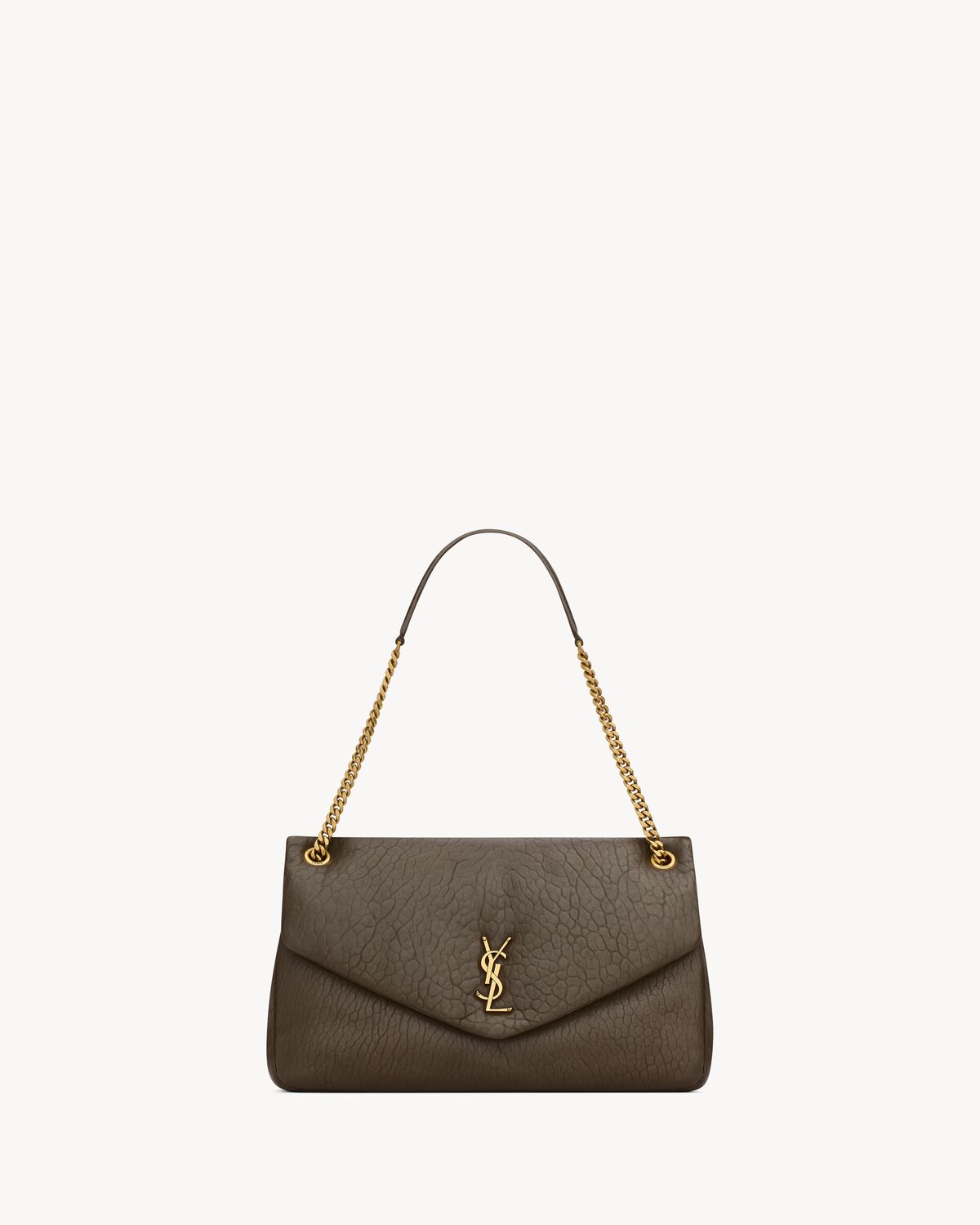 Replicate YSL Calypso Large in Grained Lambskin(1:1 replica)