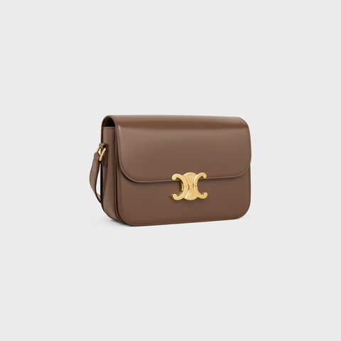 Replicate CLASSIQUE TRIOMPHE BAG IN SHINY CALFSKIN(1:1 replica)