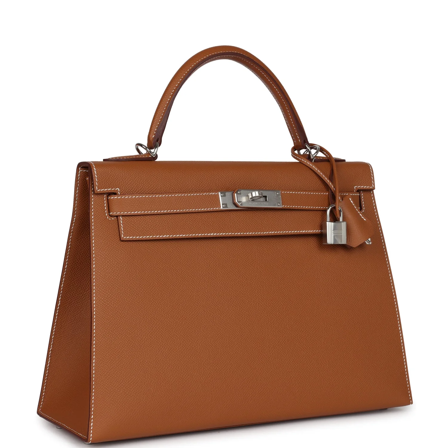 Replicate Hermes Kelly Sellier 32 Gold Epsom Palladium Hardware(1:1 replica)