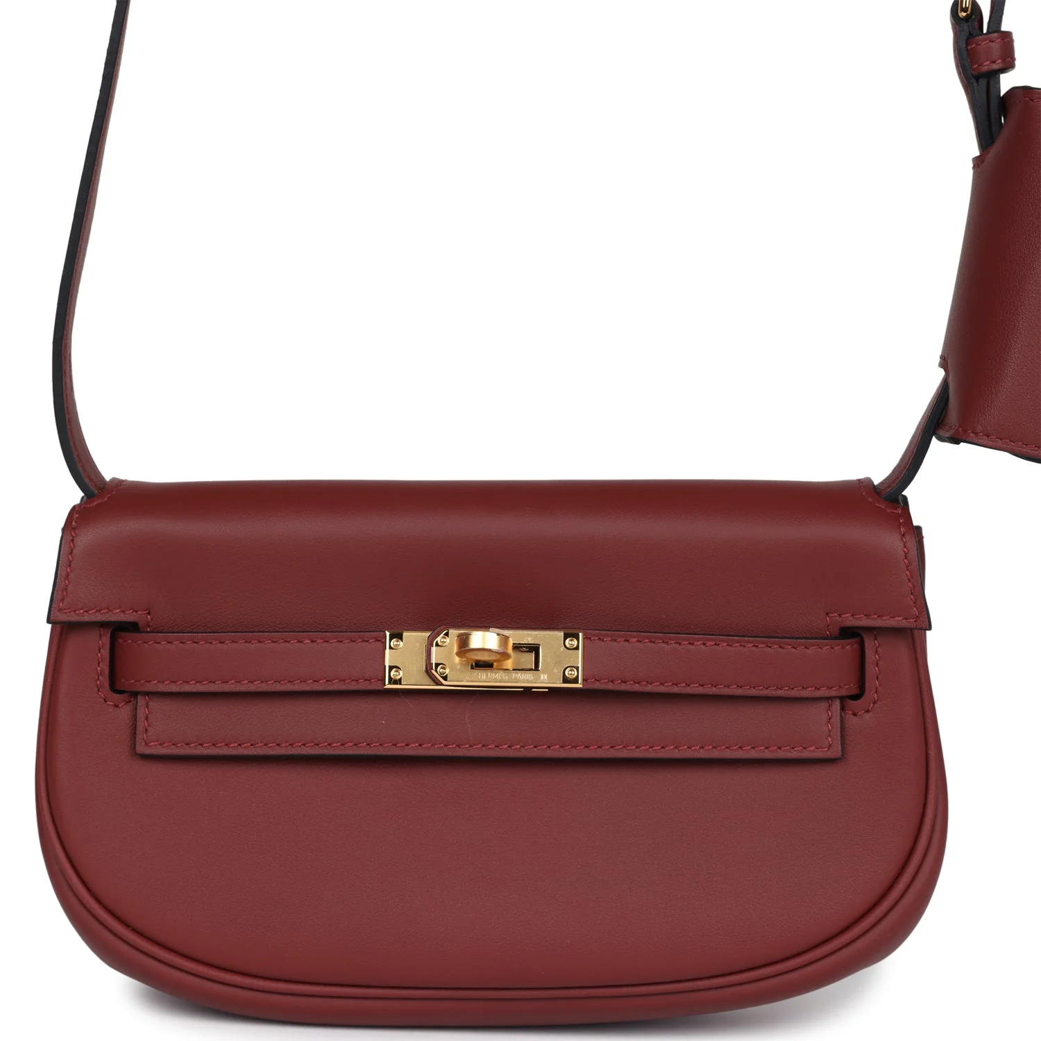Replicate Hermes Kelly Moove Rouge H Swift Gold Hardware(1:1 replica)