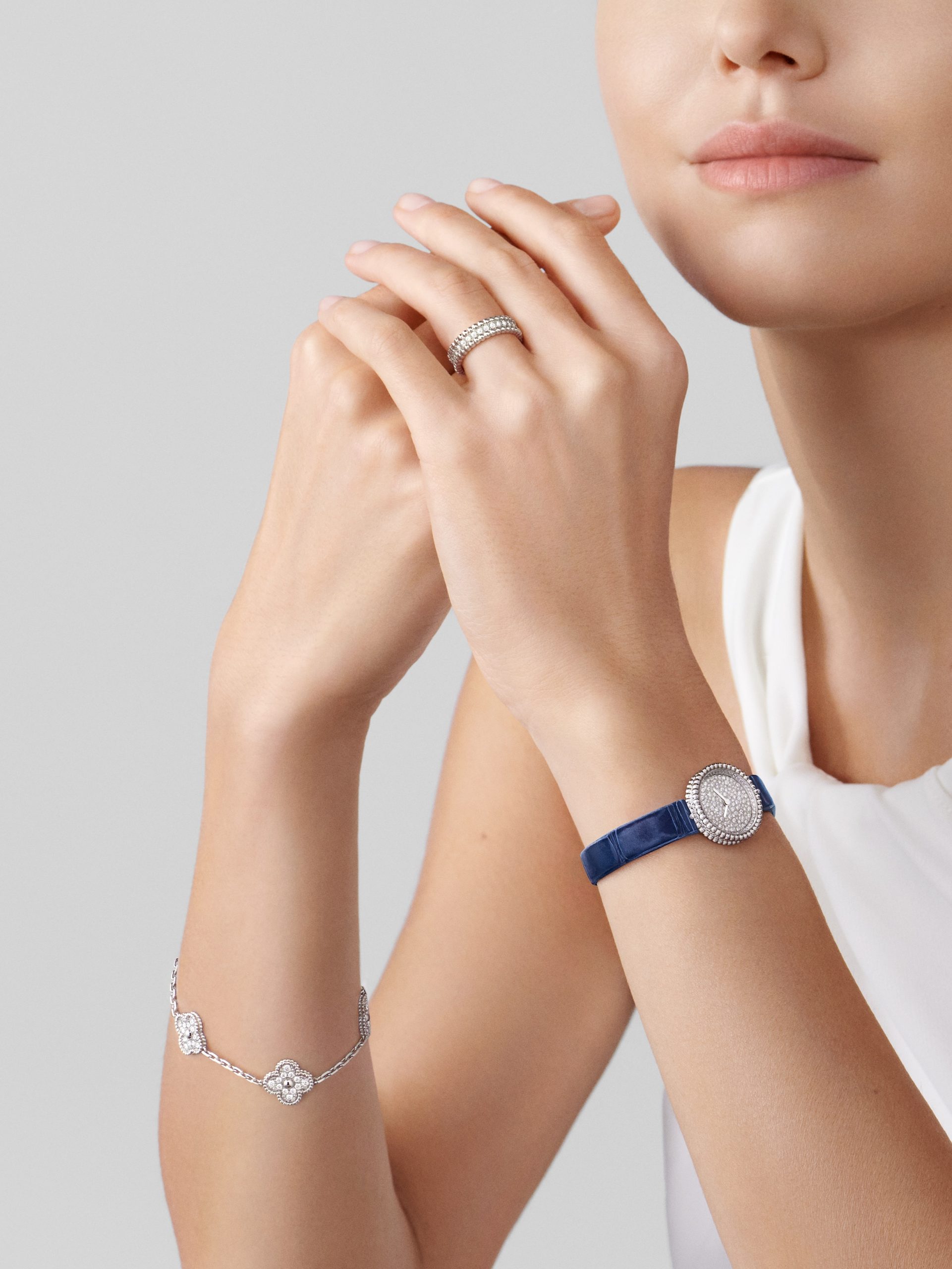 Replicate Vintage Alhambra necklace, 10 motifs(1:1 replica)