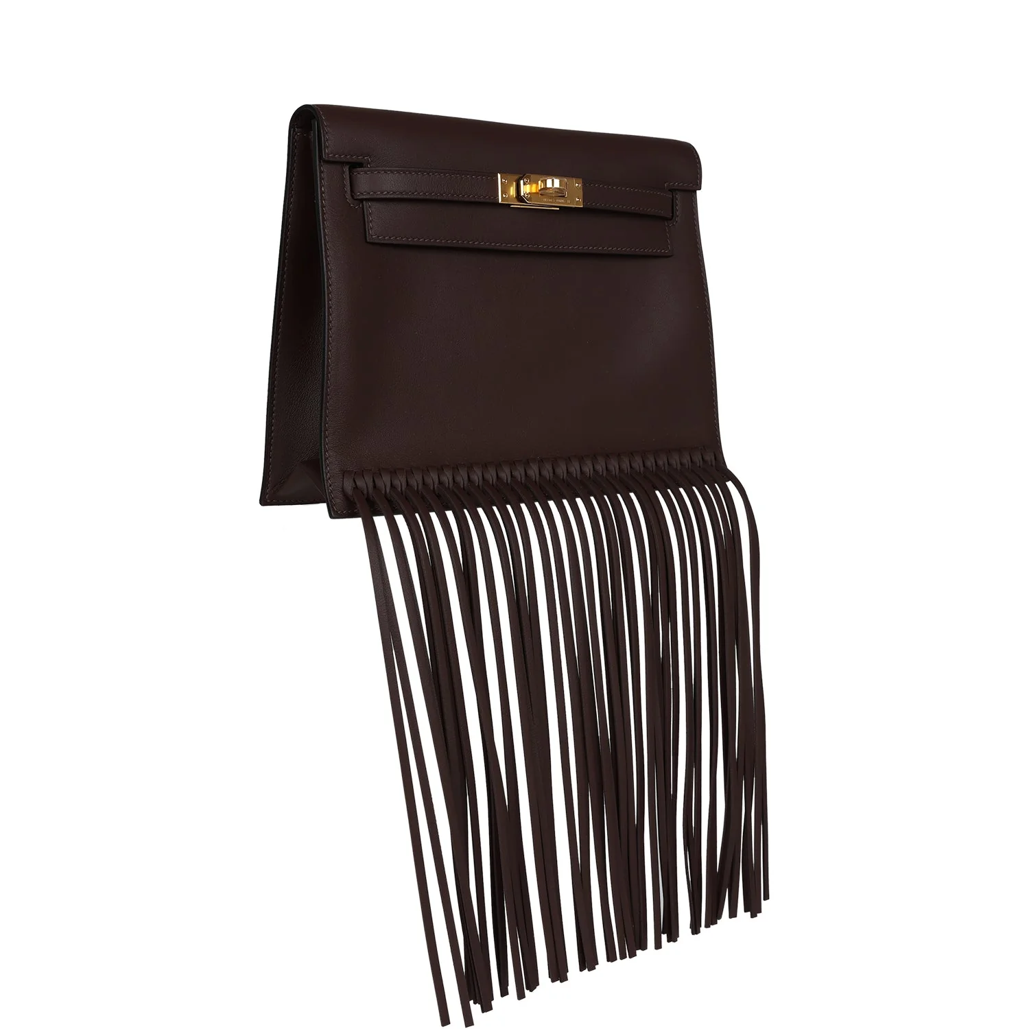 Replicate Hermes Kelly Danse Anate Moka Swift Gold Hardware(1:1 replica)