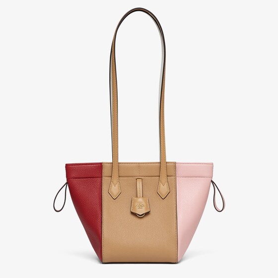 Replicate Fendi Origami Mini Multicolour Leather Mini Bag That Can Be Transformed(1:1 replica)