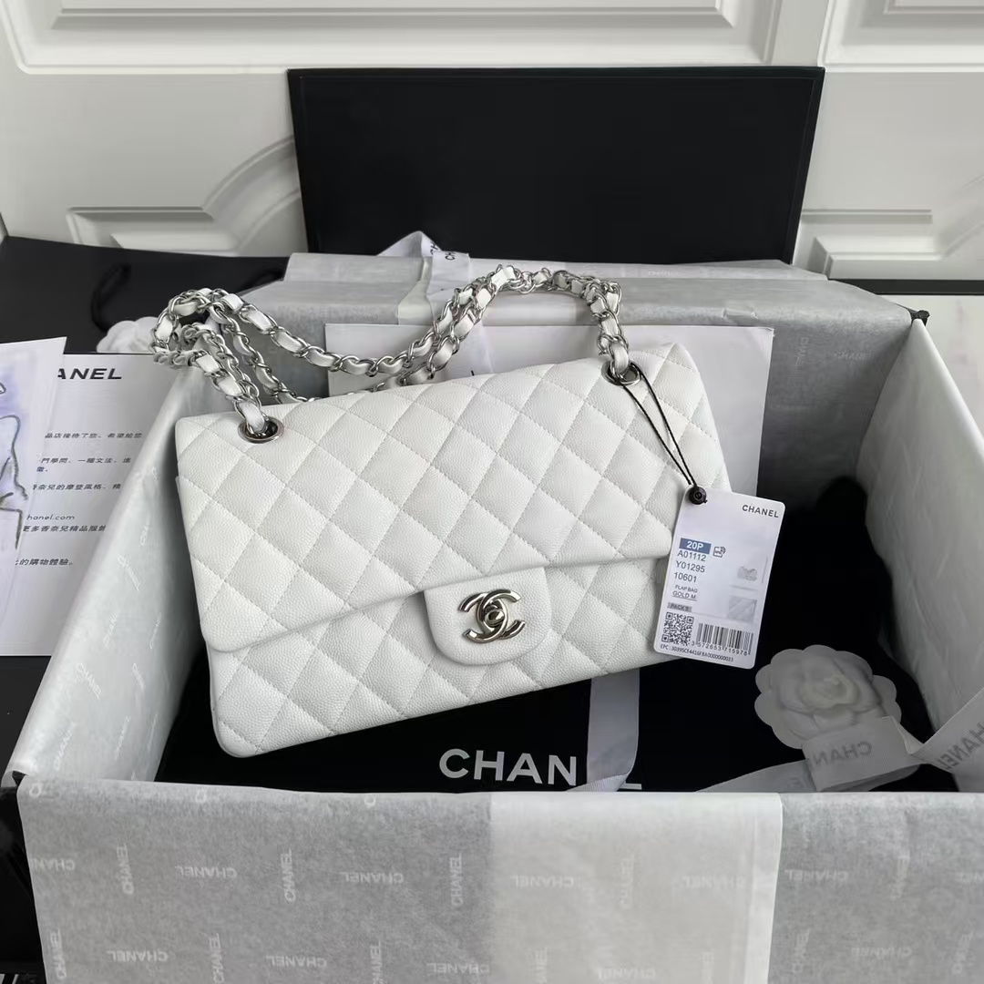Replicate Chanel Classic 11.12 Handbag Silver Hardware(1:1 replica)