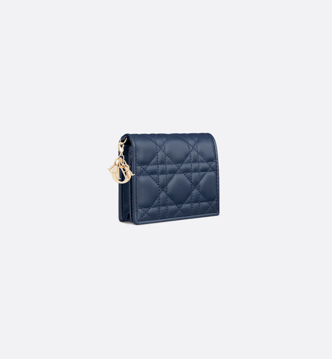 Replicate Mini Lady Dior Gardenia Wallet(1:1 replica)