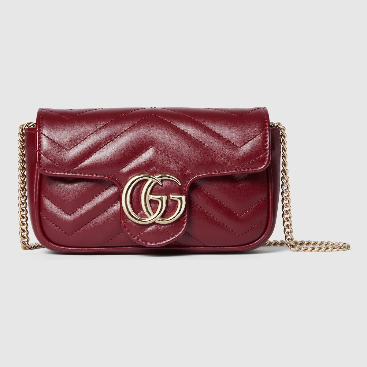 Replicate GG Marmont Leather Super Mini Bag(1:1 replica)
