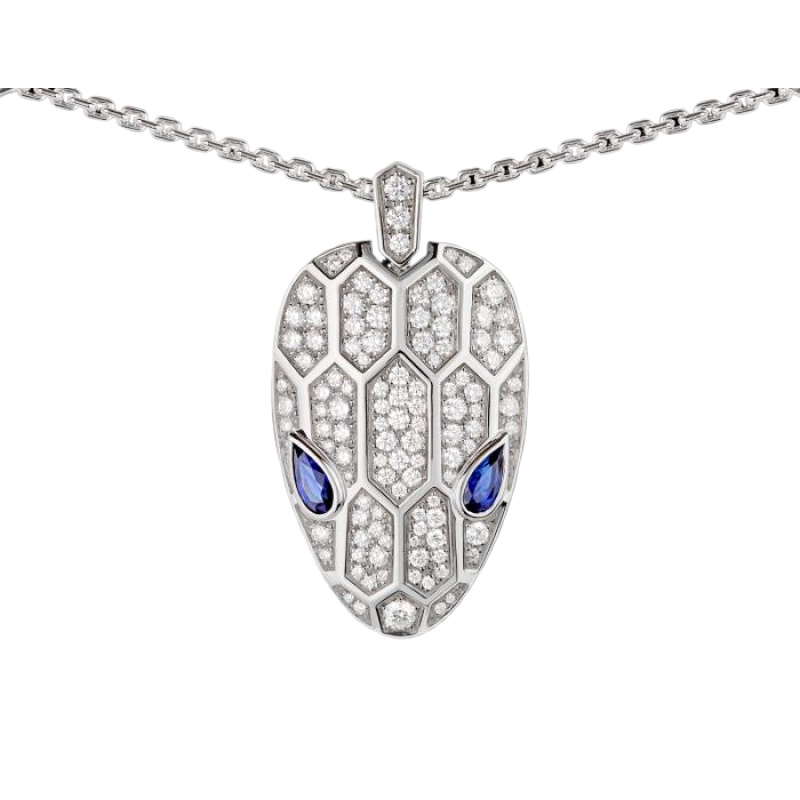 Replicate Serpenti Seduttori gilded snake necklace(1:1 replica)