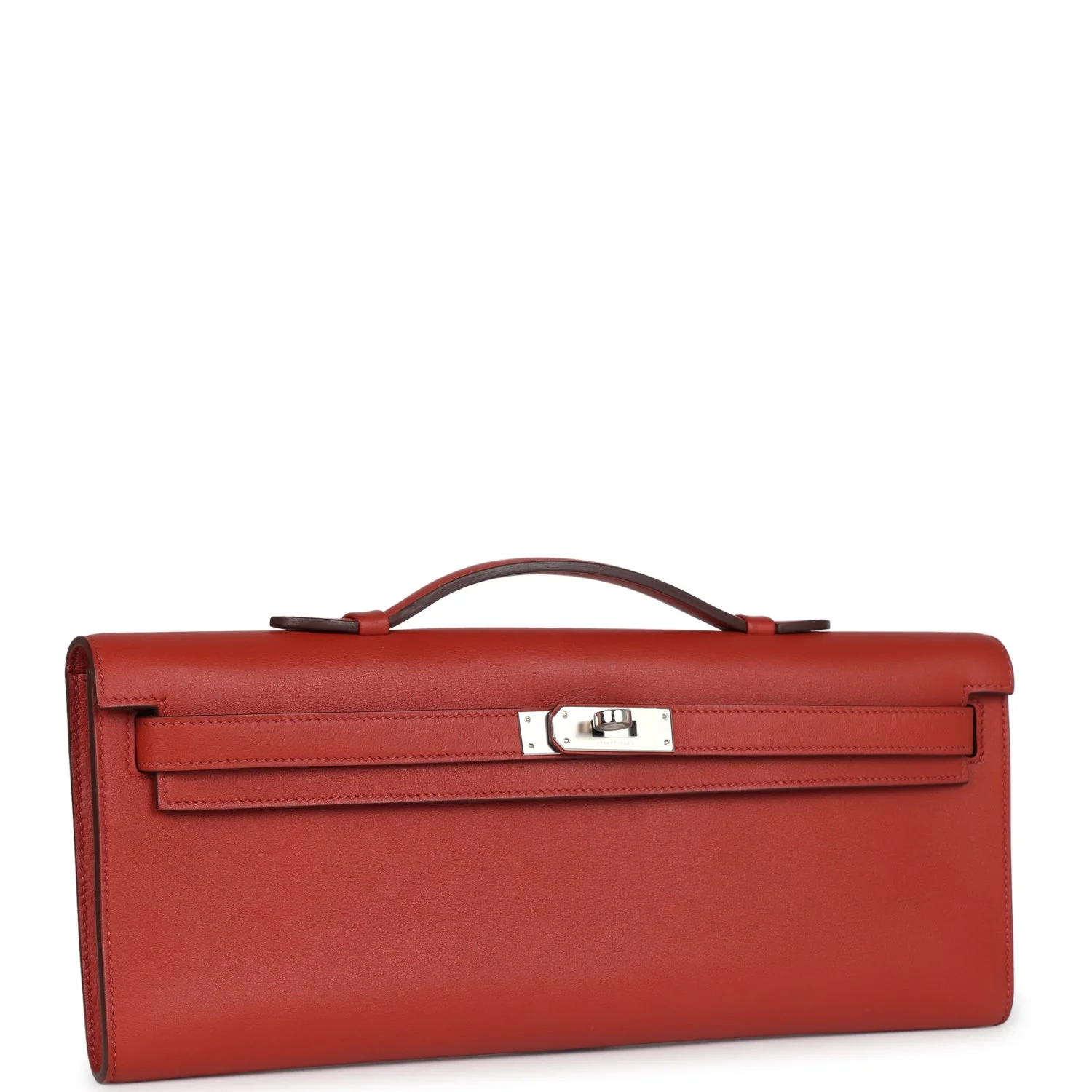 Replicate Hermes Kelly Cut Sanguine Swift Palladium Hardware(1:1 replica)