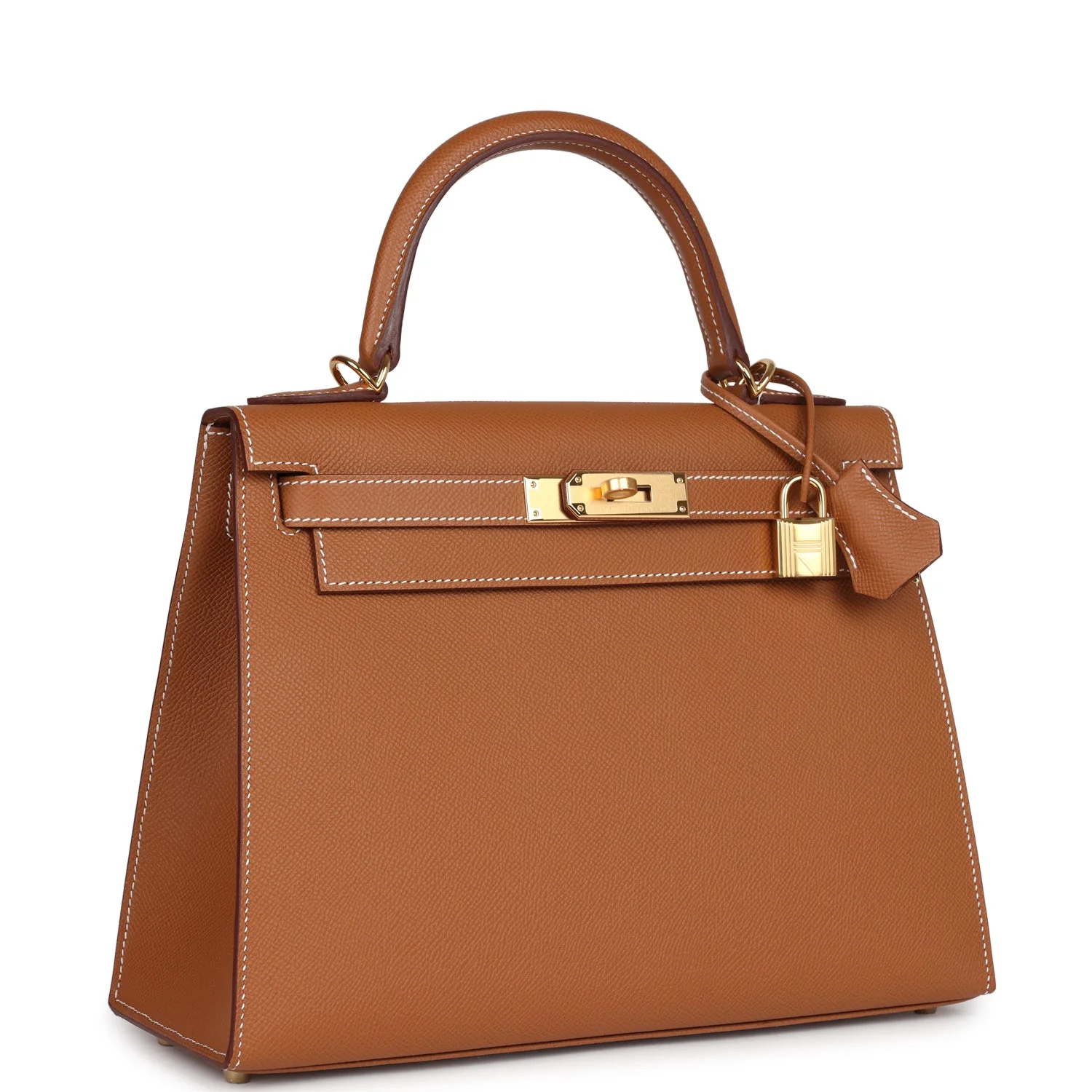 Replicate Hermes Kelly Sellier 28 Gold Epsom Gold Hardware(1:1 replica)