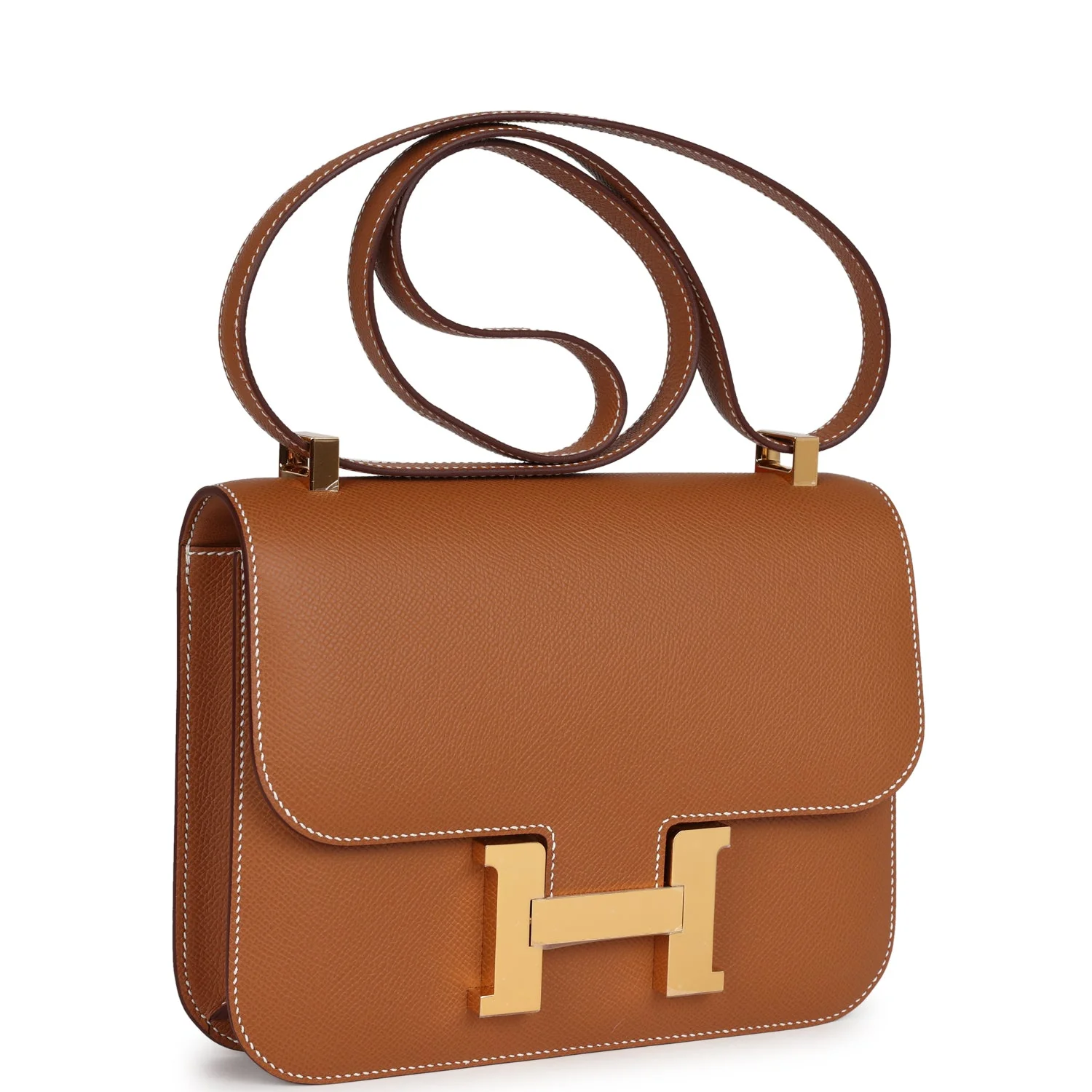 Replicate Hermes Constance 1-24 Gold Epsom Gold Hardware(1:1 replica)