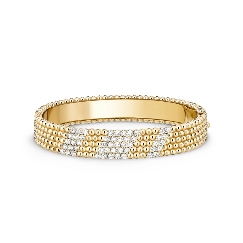 Replicate Perlée diamonds bracelet, 5 rows, medium model(1:1 replica)