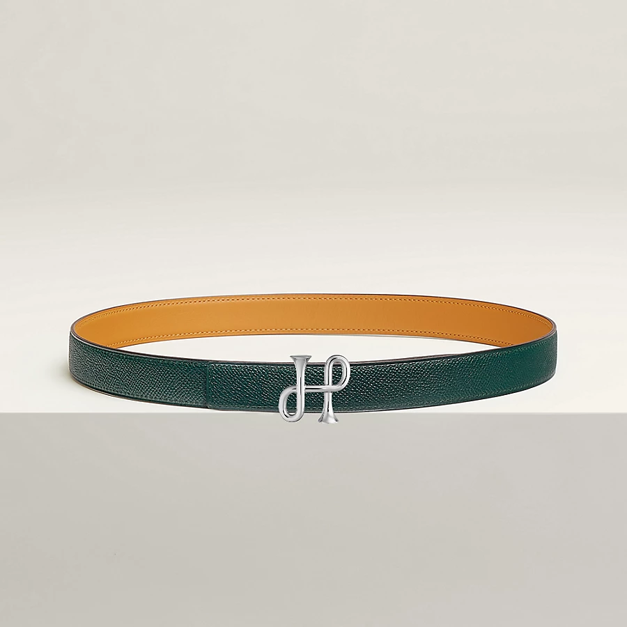 Replicate Cor Baroque belt buckle   Reversible leather strap 24 mm(1:1 replica)