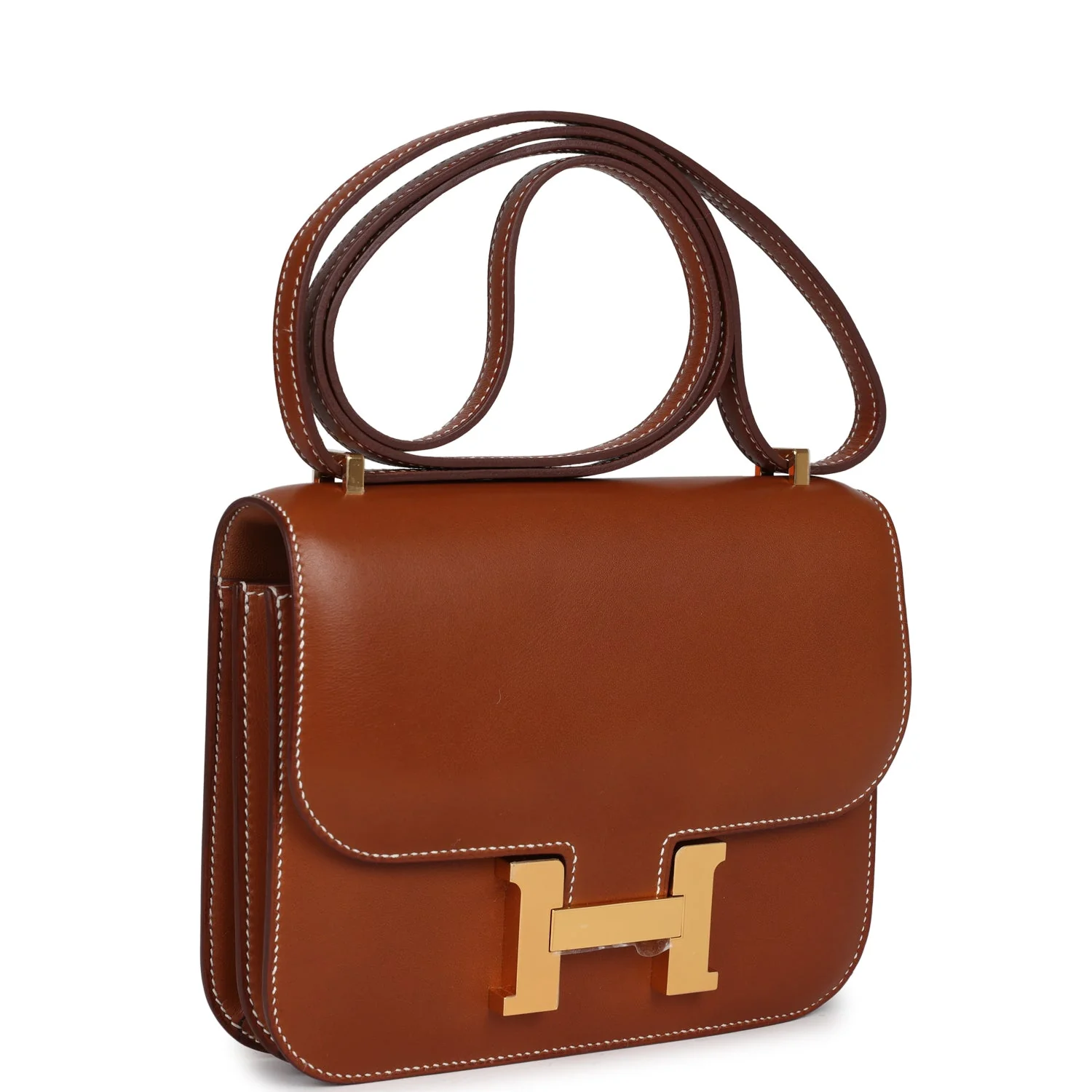 Replicate Hermes Constance 18 Fauve Barenia Gold Hardware(1:1 replica)