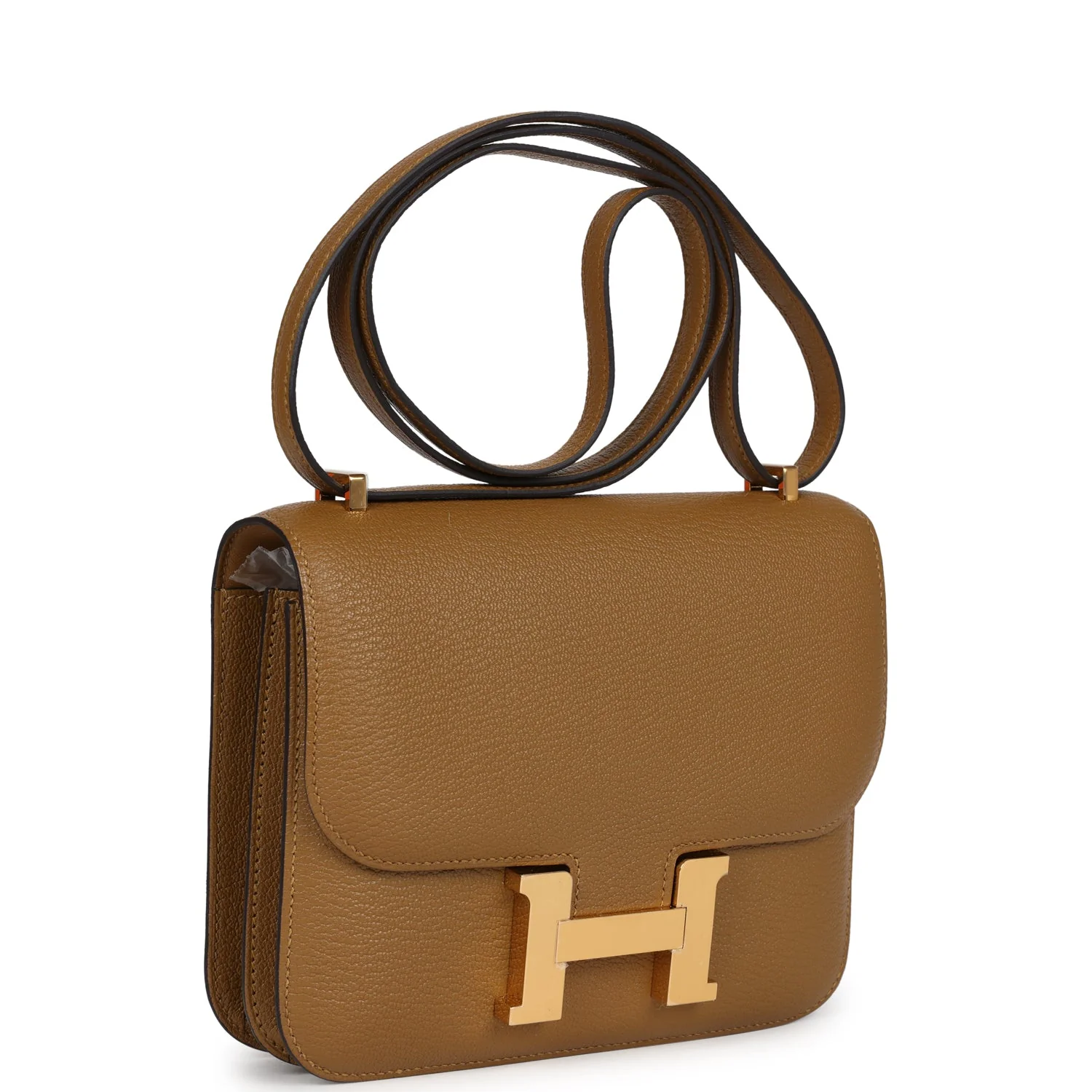Replicate Hermes Constance 18 Kraft Chevre Gold Hardware(1:1 replica)
