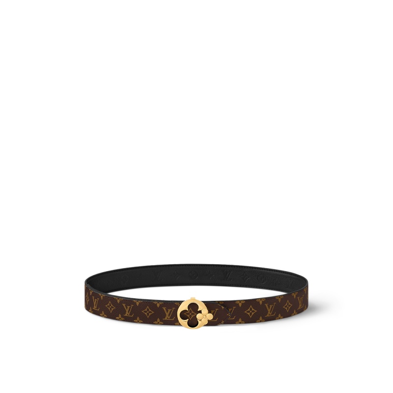 Replicate LV Flowergram Round 30mm Reversible Belt(1:1 replica)