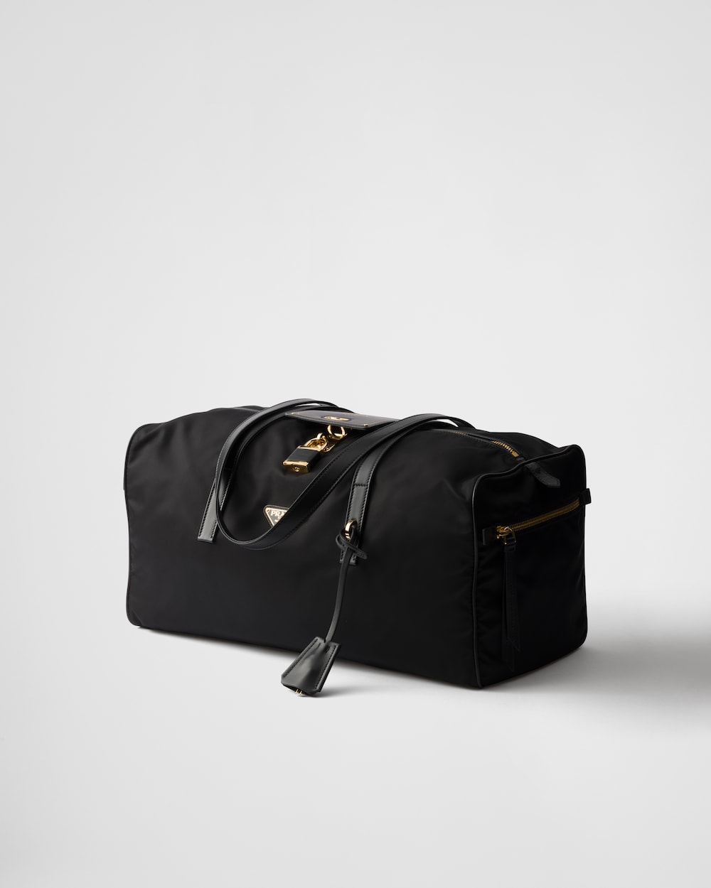 Replicate Large Re-Nylon Top-Handle Bag With Padlock(1:1 replica)