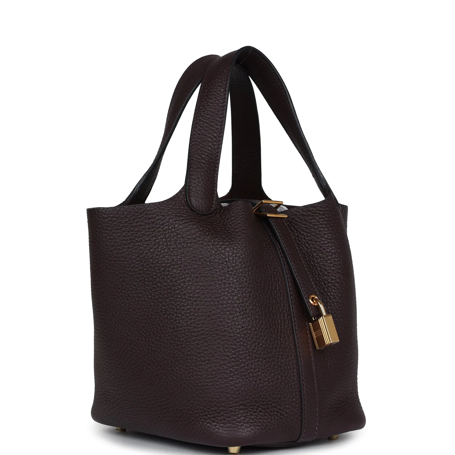 Replicate Hermes Picotin Lock 18 Rouge Sellier Clemence Gold Hardware(1:1 replica)