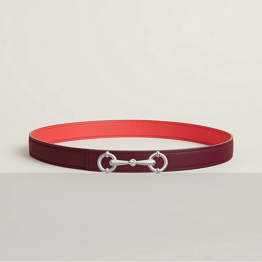 Replicate Lady Rider belt buckle   Reversible leather strap 24 mm(1:1 replica)