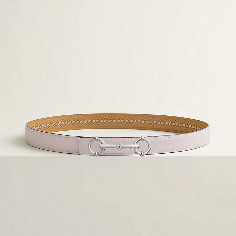 Replicate Lady Rider belt buckle   Bandana leather strap 24 mm(1:1 replica)
