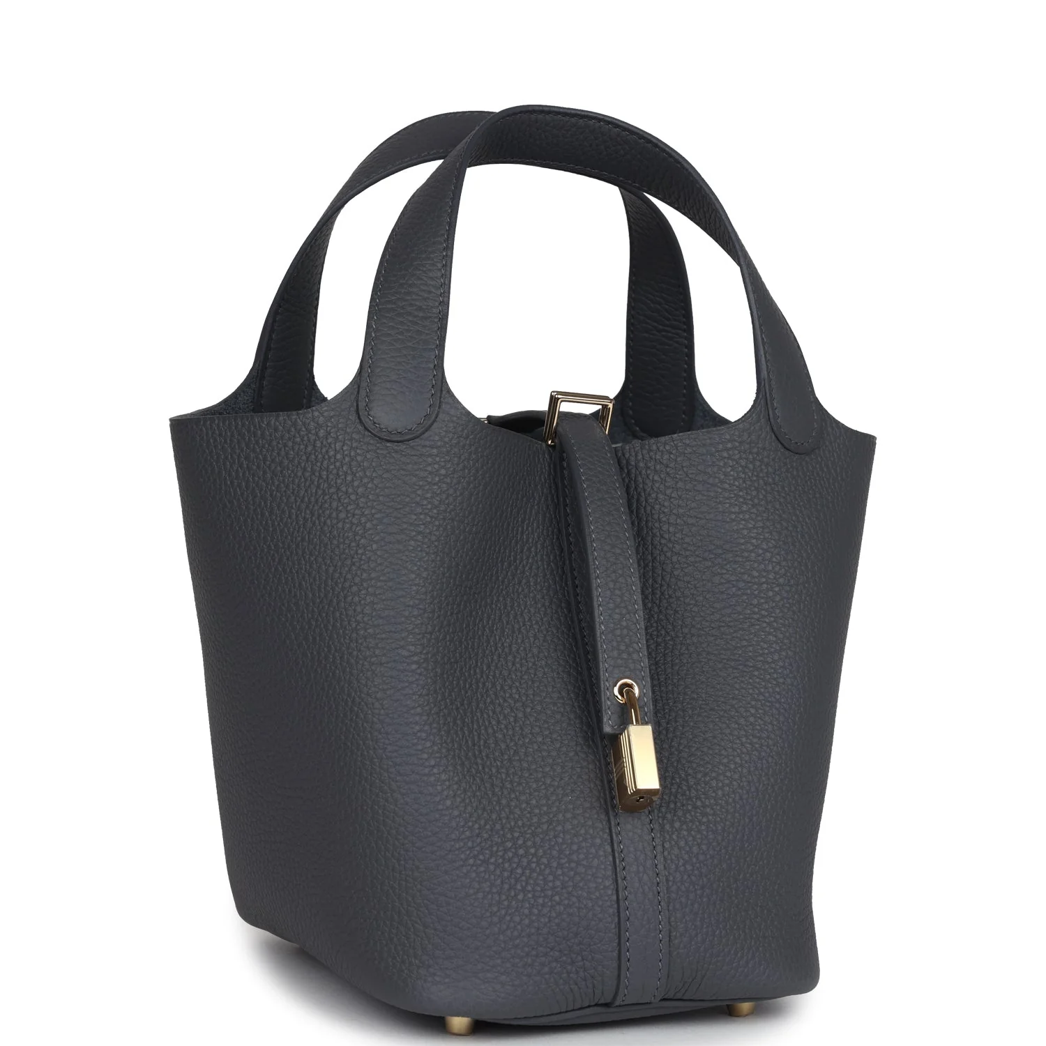 Replicate Hermes Picotin Lock 18 Ardoise Clemence Permabrass Hardware(1:1 replica)