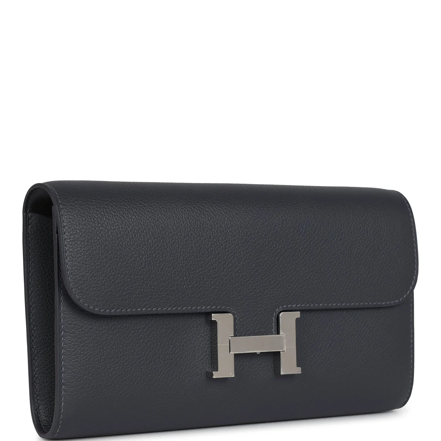 Replicate Hermes Constance Wallet To Go Ardoise Evercolor Palladium Hardware(1:1 replica)