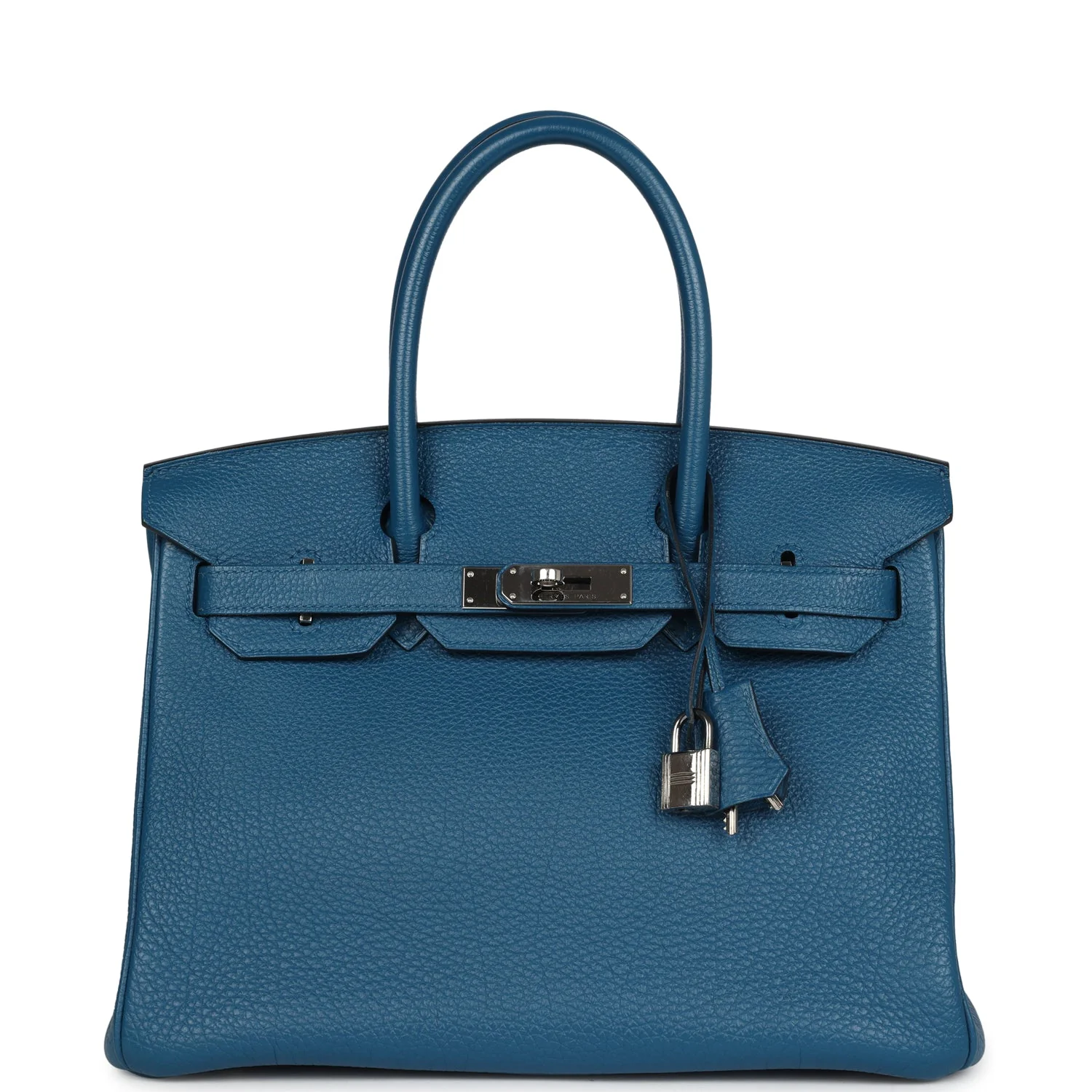 Replicate Hermes Birkin 30 Colvert Togo Palladium Hardware(1:1 replica)