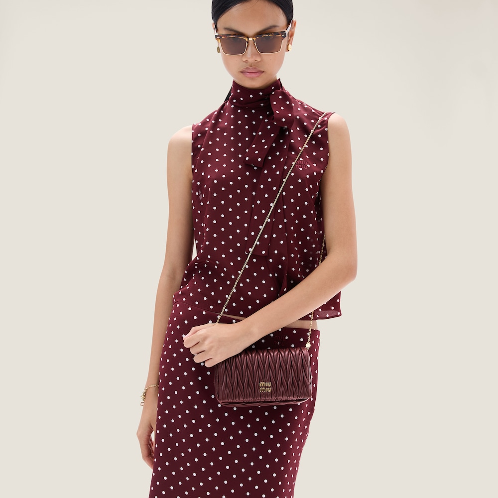 Replicate Matelassé nappa leather mini-bag(1:1 replica)