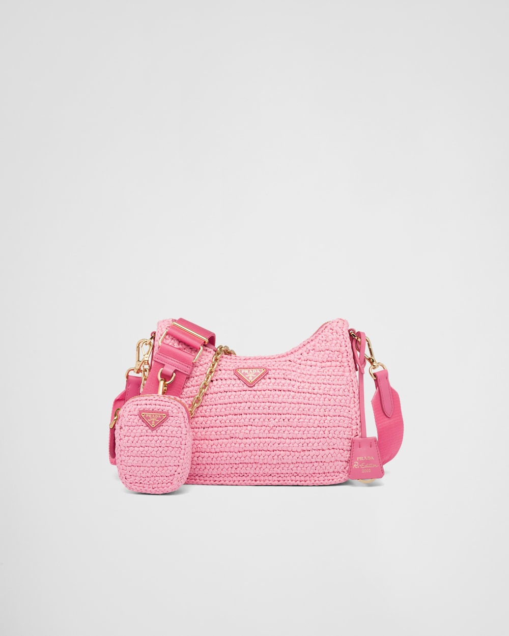 Replicate Prada Re-Edition 2005 Crochet Bag(1:1 replica)