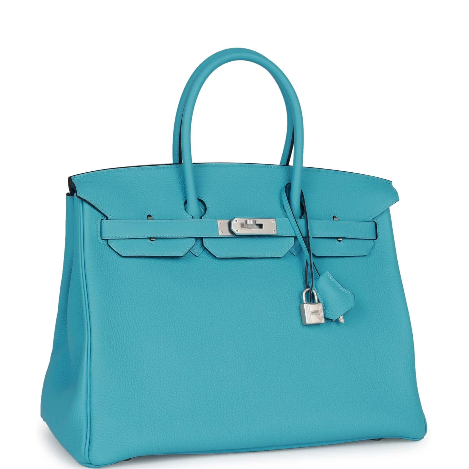 Replicate Hermes Special Order (HSS) Birkin 35 Bleu du Nord Verso Togo Brushed Palladium Hardware(1:1 replica)