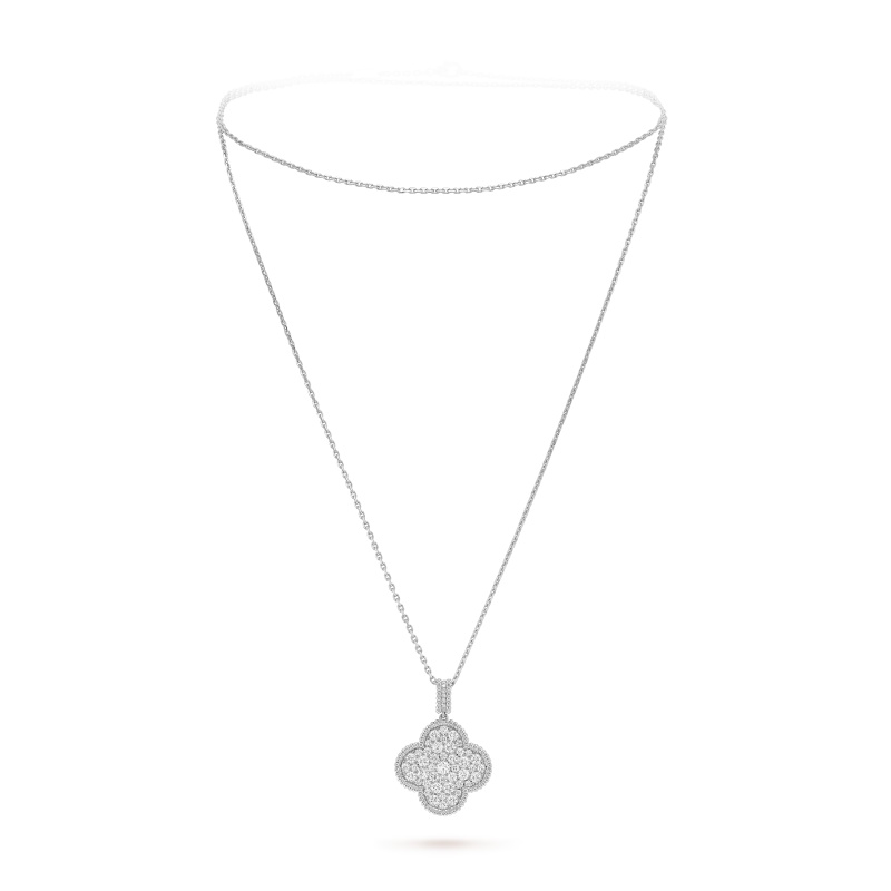 Replicate Magic Alhambra long necklace, 1 motif(1:1 replica)