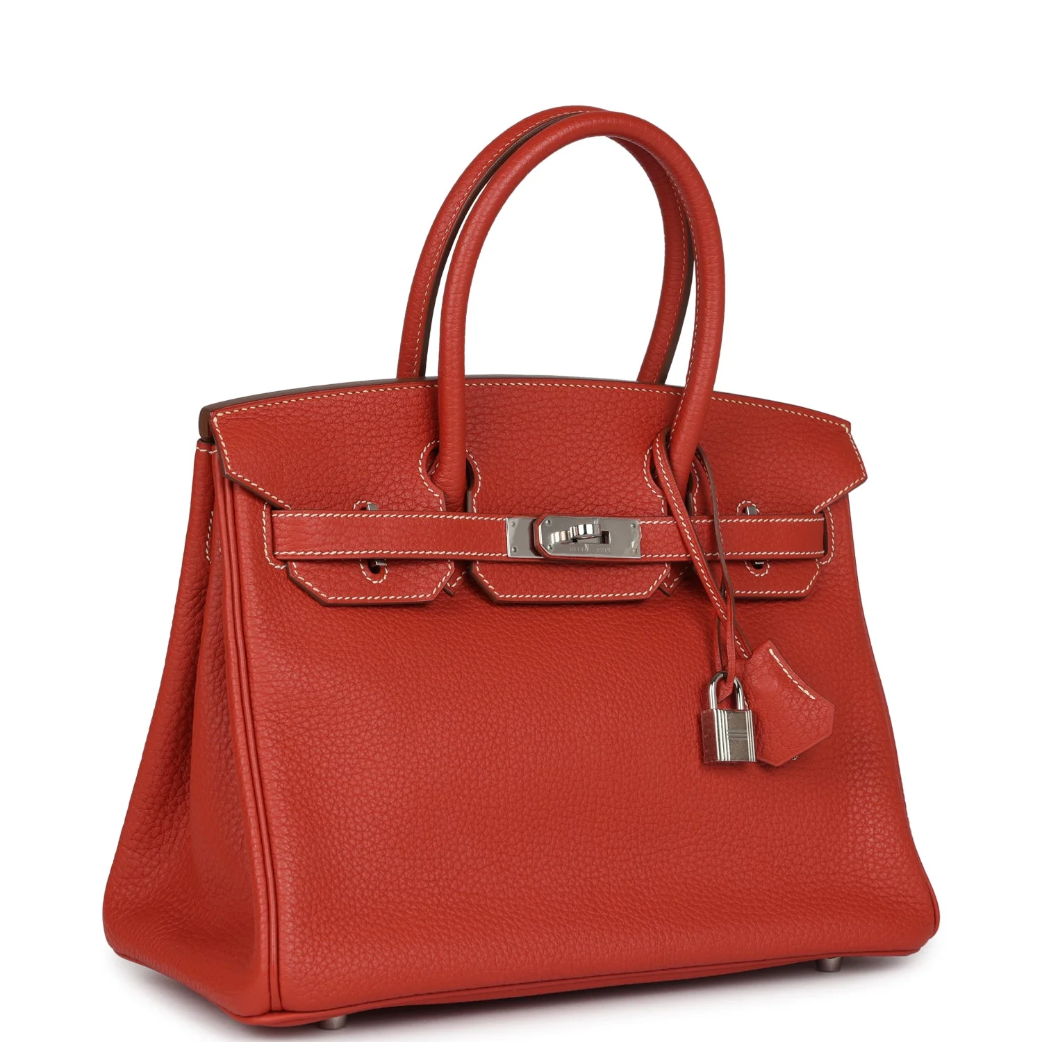 Replicate Hermes Birkin 30 Sanguine Fjord Palladium Hardware(1:1 replica)