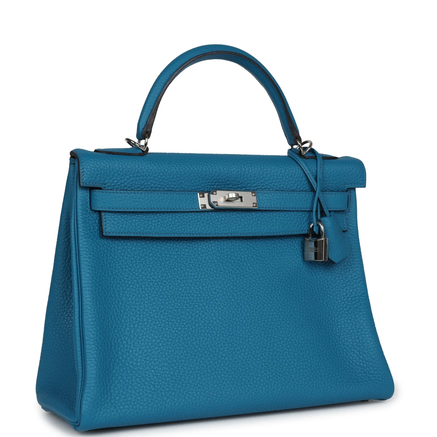 Replicate Hermes Kelly Retourne 32 Cobalt Clemence Palladium Hardware(1:1 replica)