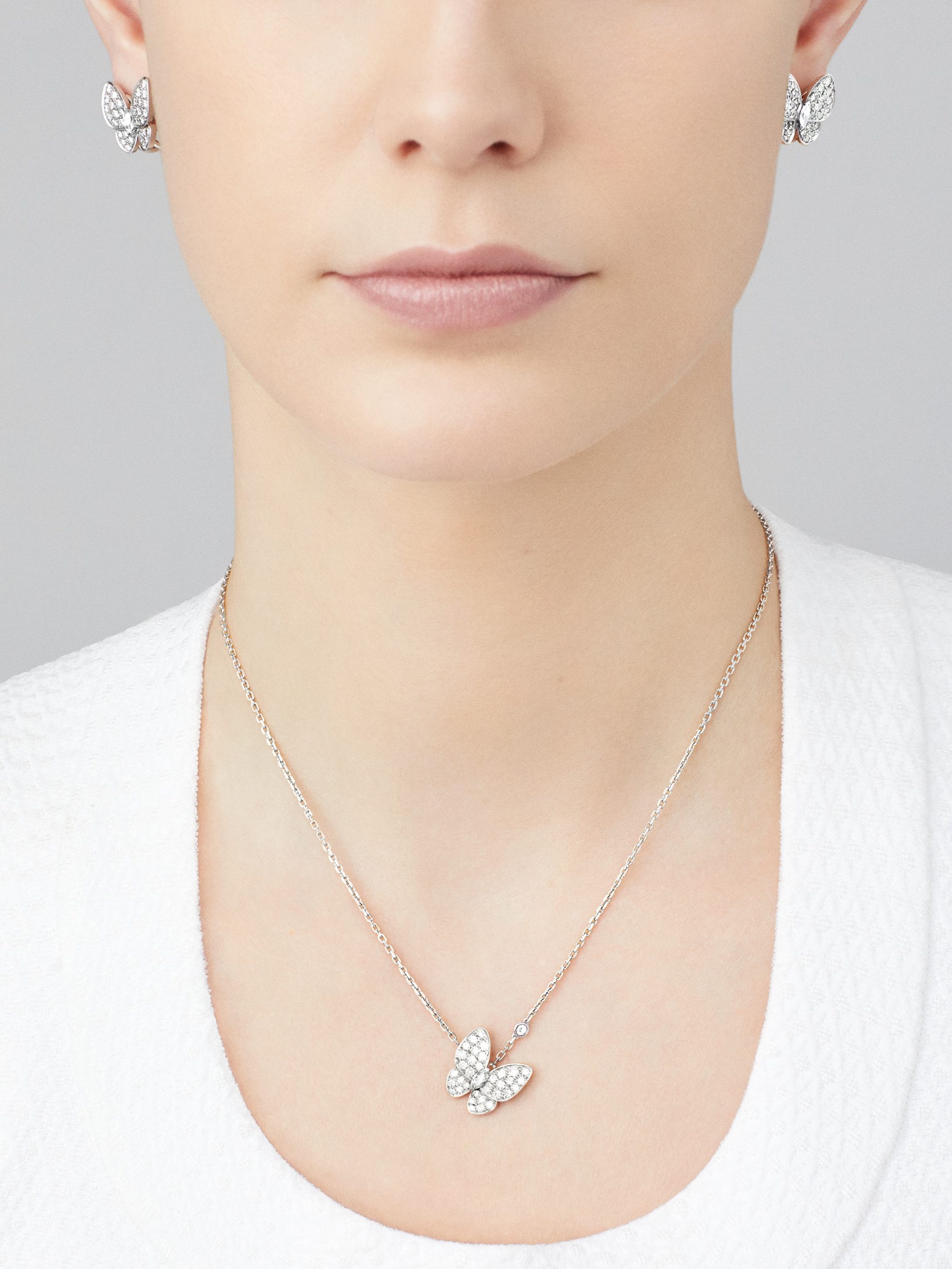 Replicate Two Butterfly earrings(1:1 replica)