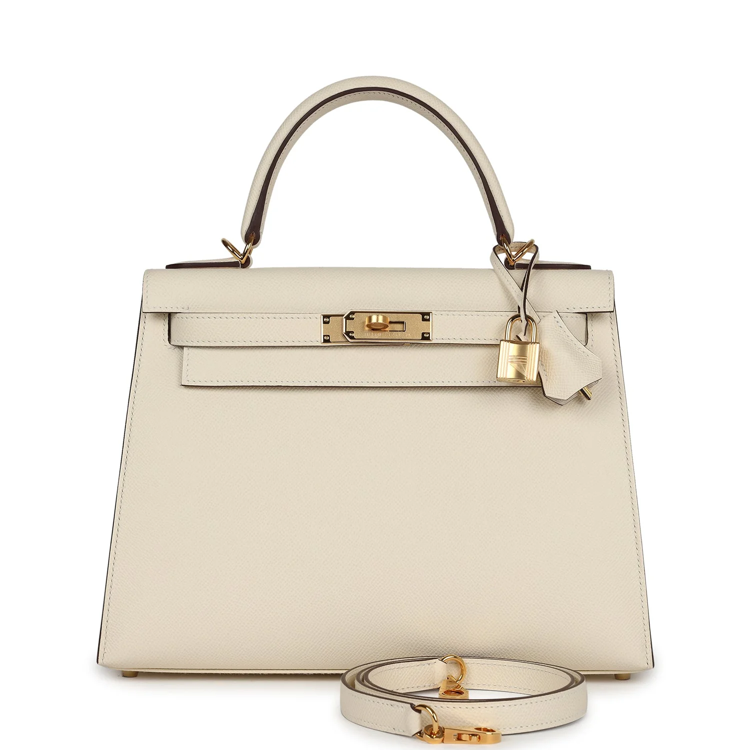Replicate Hermes Kelly Sellier 28 Nata Epsom Gold Hardware(1:1 replica)
