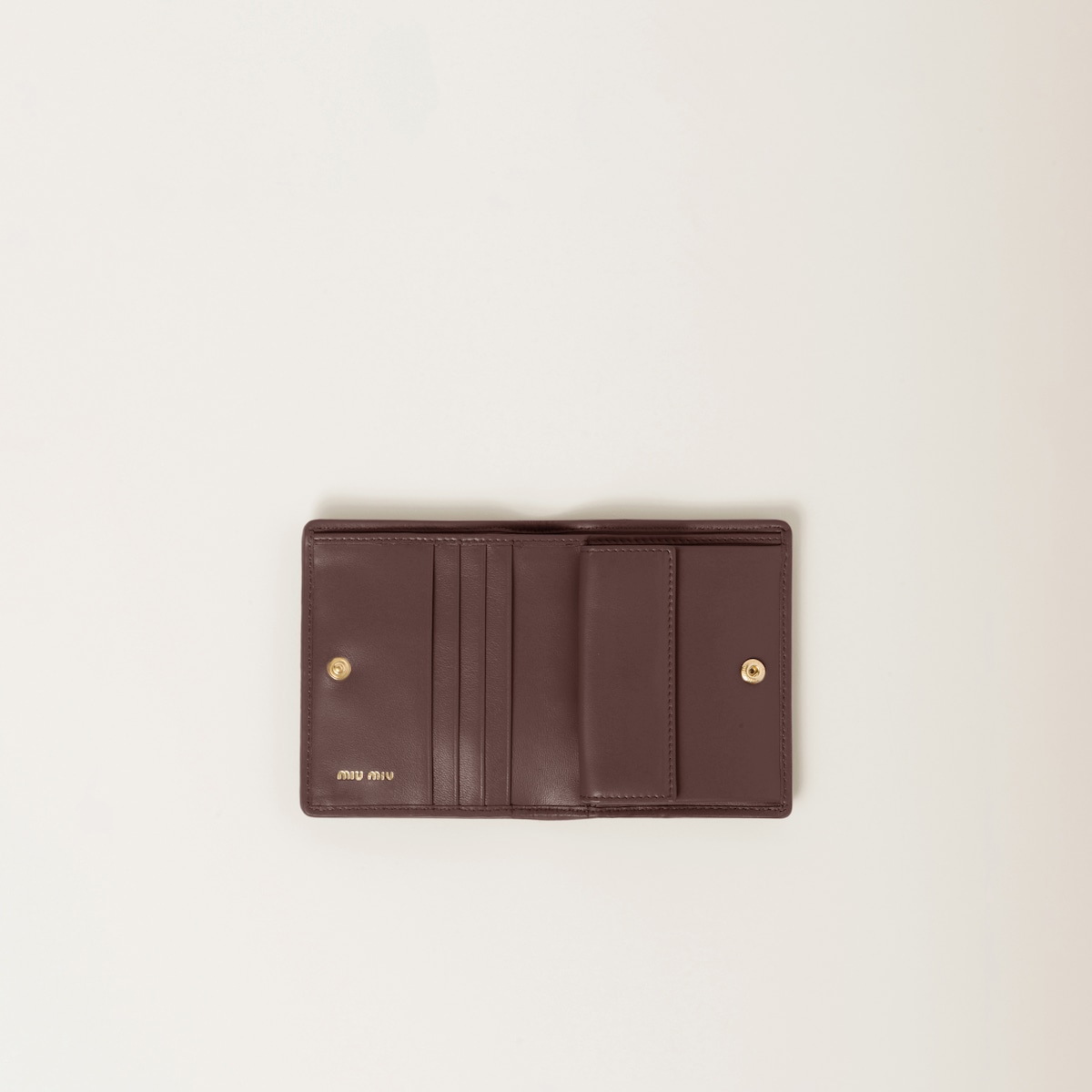 Replicate Small matelassé nappa leather wallet(1:1 replica)