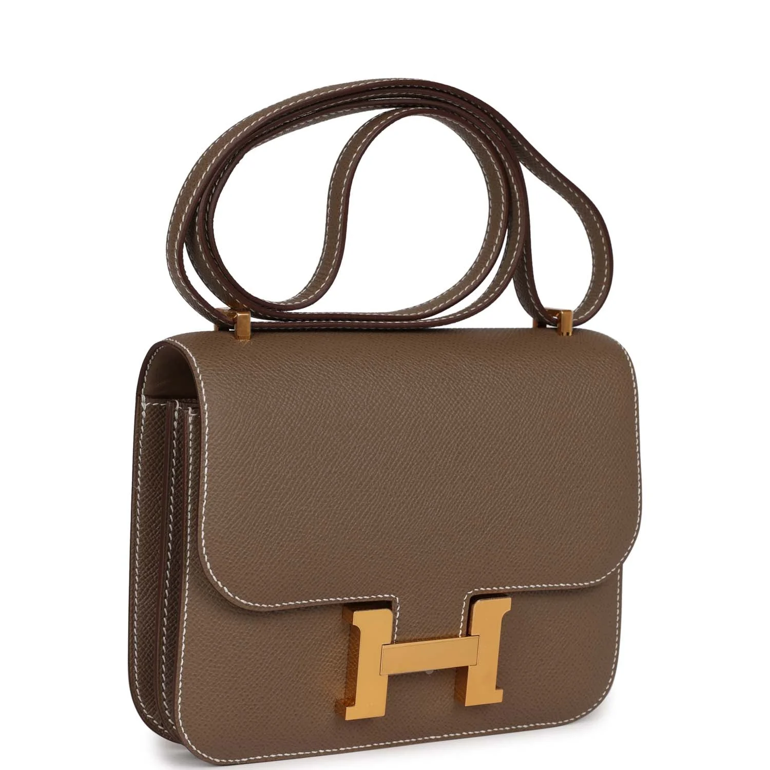 Replicate Hermes Constance 18 Etoupe Epsom Gold Hardware(1:1 replica)