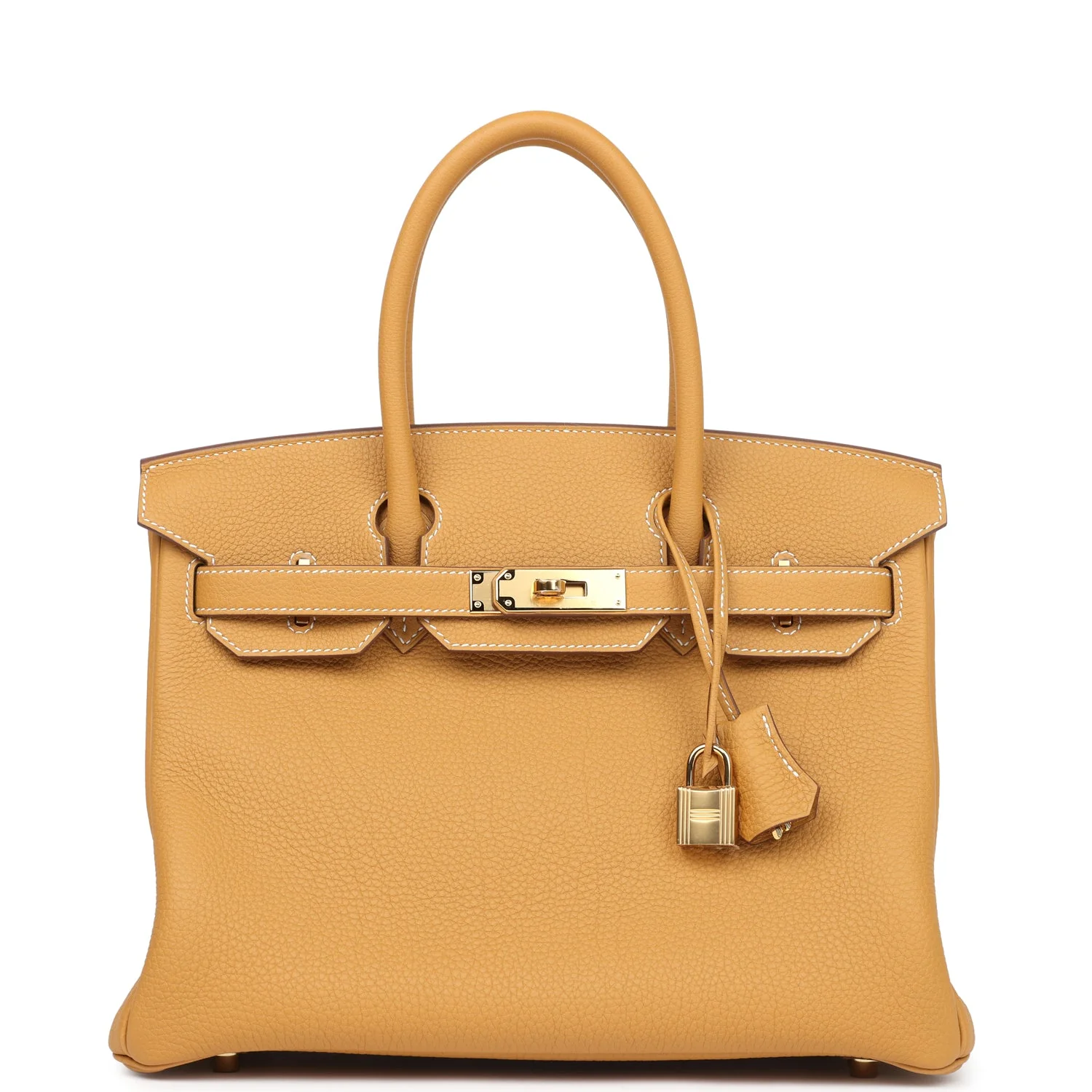 Replicate Hermes Birkin 30 Natural Sable Togo Gold Hardware(1:1 replica)