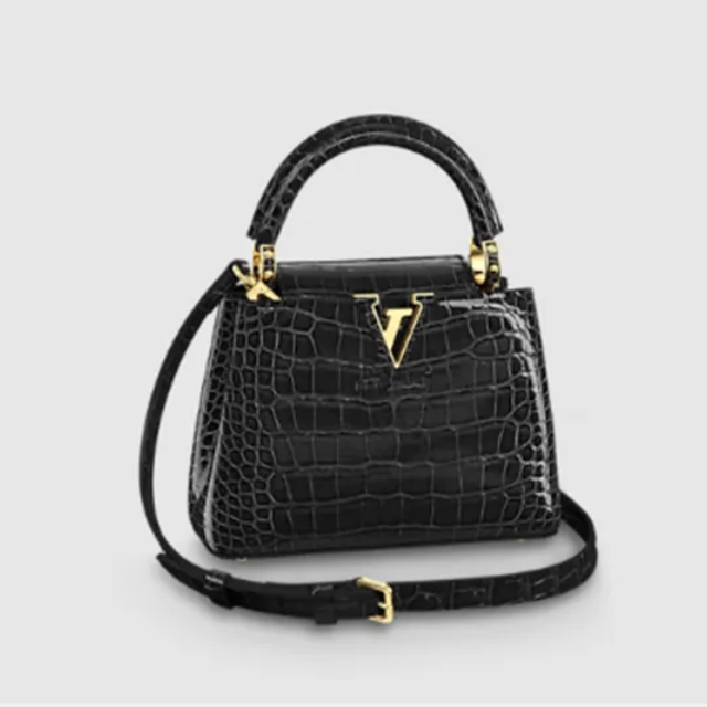 Replicate LOUIS VUITTON Crocodilian Leather-Capucines N93163 (1:1Replicate )