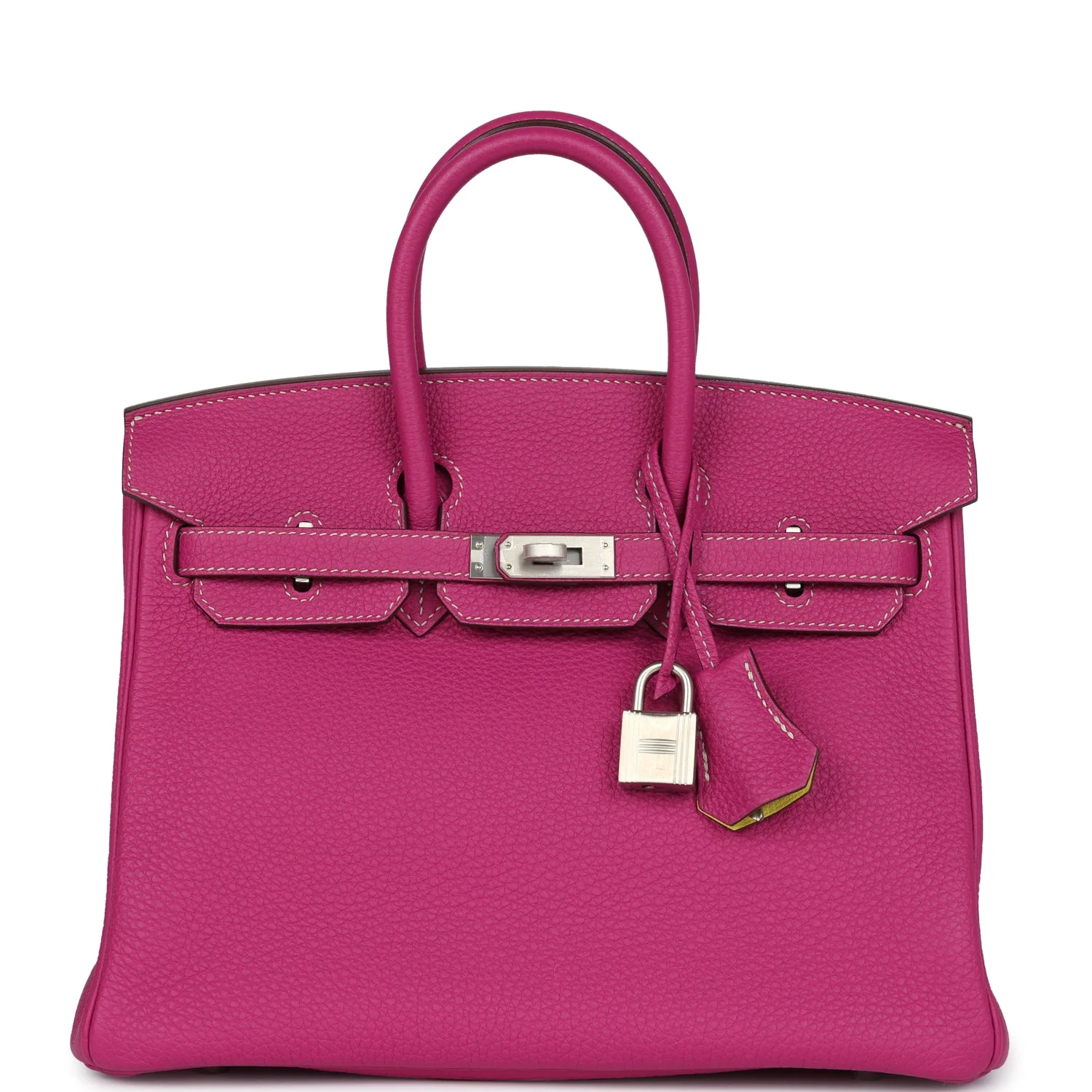 Replicate Hermes Special Order (HSS) Birkin 25 Rose Poupre Verso Togo Brushed Palladium Hardware(1:1 replica)