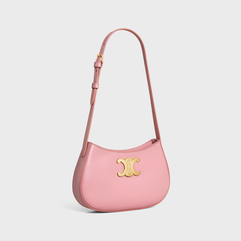Replicate MEDIUM TILLY BAG IN SHINY CALFSKIN ROSE(1:1 replica)