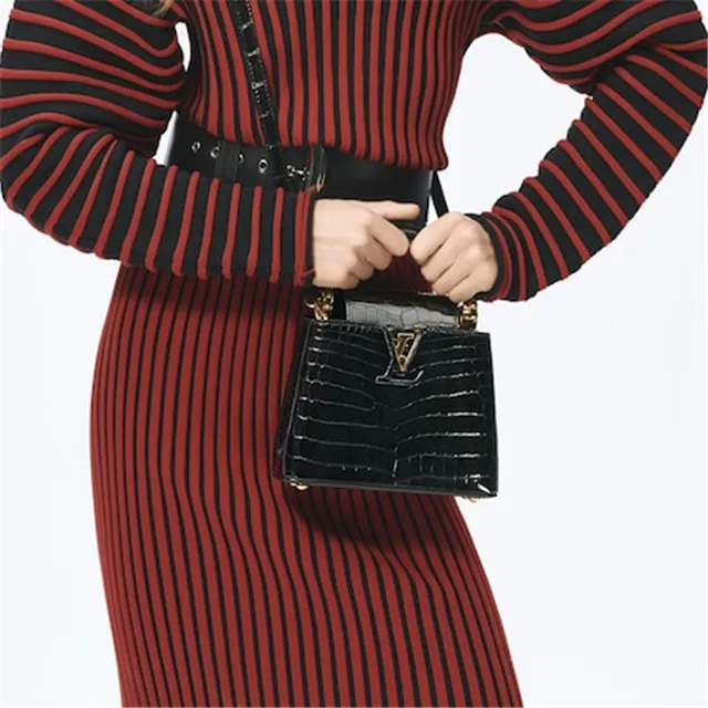 Replicate LOUIS VUITTON Crocodilian Leather-Capucines N93163 (1:1Replicate )