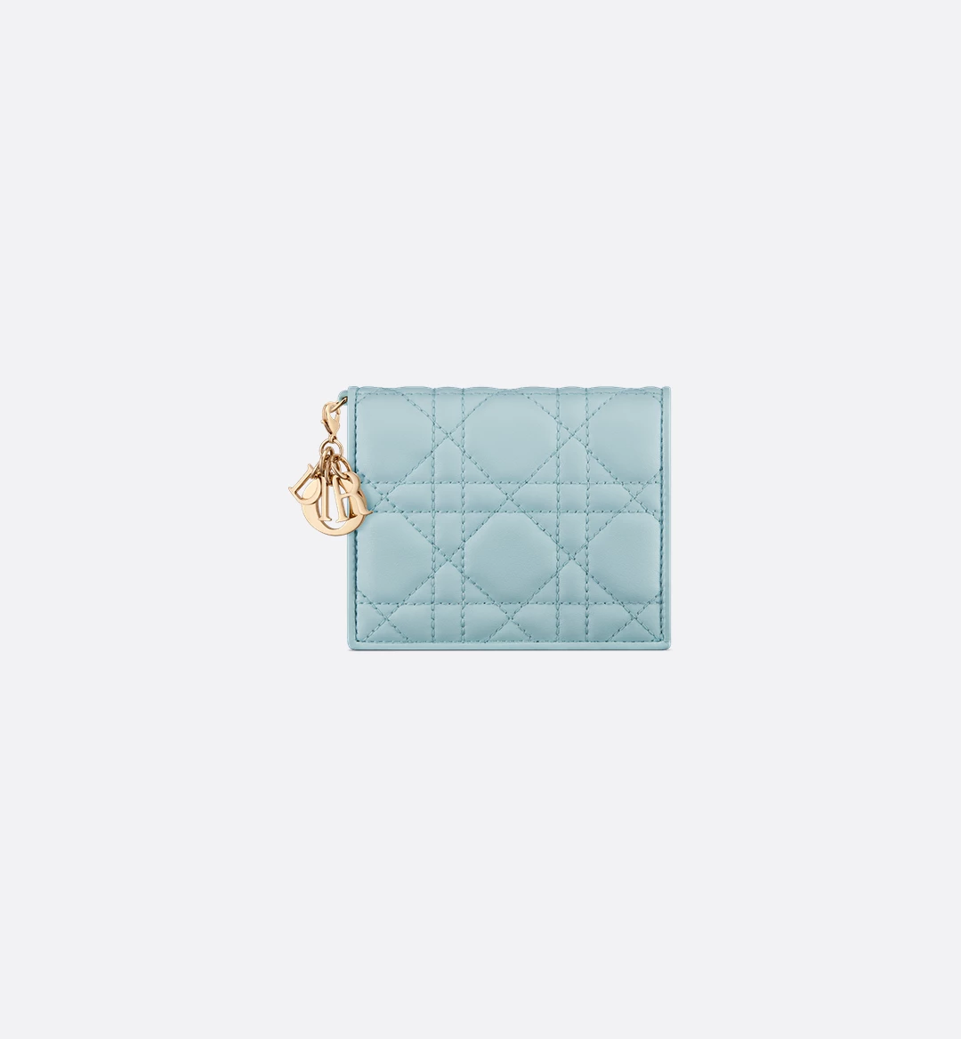 Replicate Mini Lady Dior Gardenia Wallet(1:1 replica)