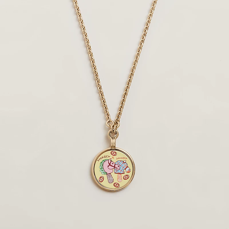 Replicate Medaille Funny Ice Cream necklace, small model(1:1 replica)