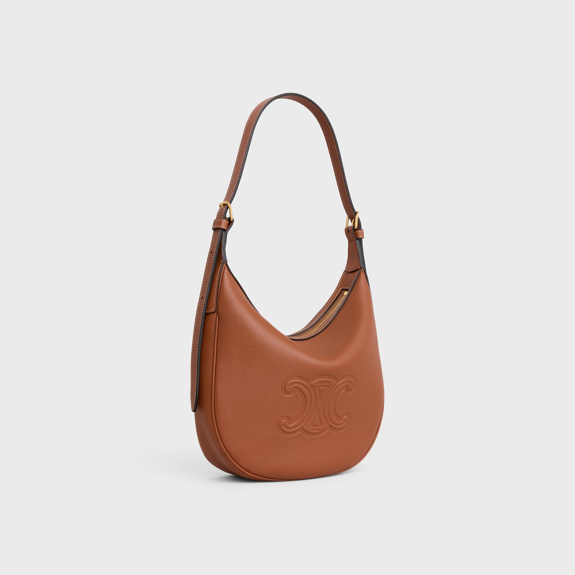 Replicate SMALL HELOÏSE CUIR TRIOMPHE BAG IN SUPPLE GRAINED CALFSKIN(1:1 replica)